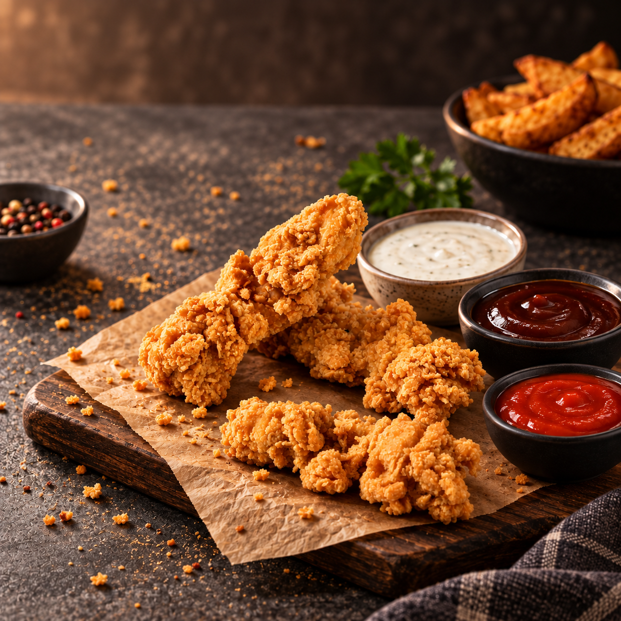 Çıtır Max Tenders (Kaplamalı-Kemiksiz)