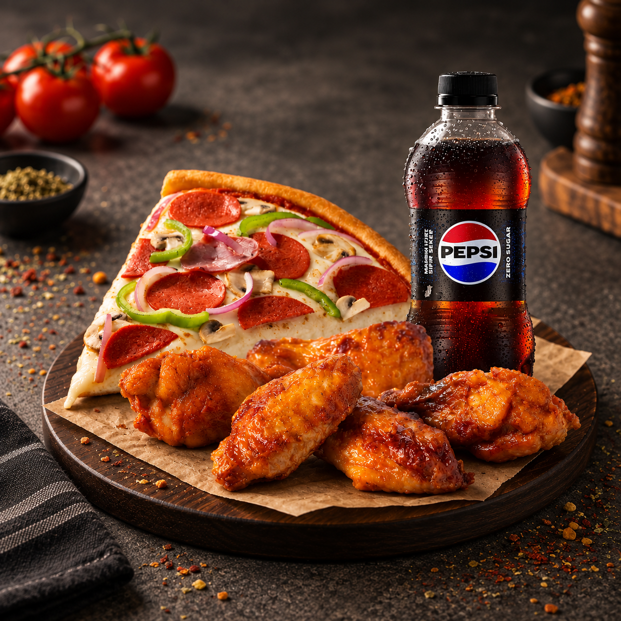 Dilim Pizza Menüler